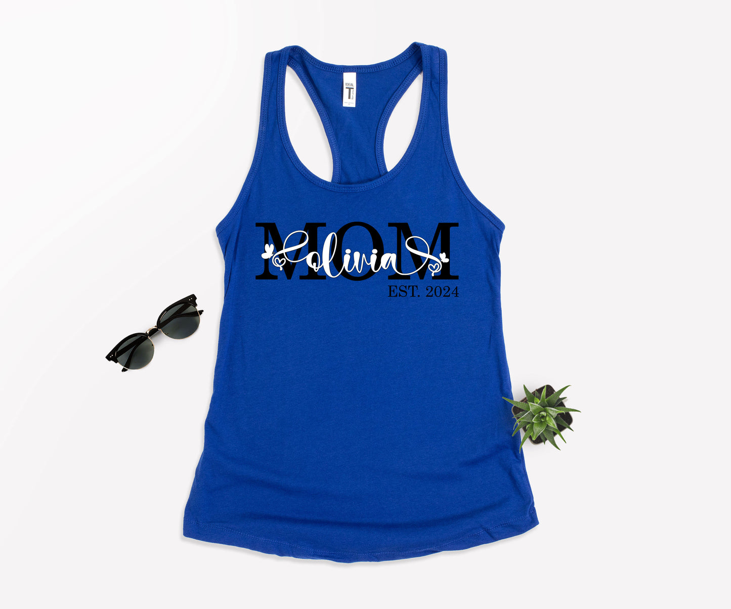 Personalized Mom Est Shirt, Custom Mom Shirts, Mother's Day Shirt-newamarketing