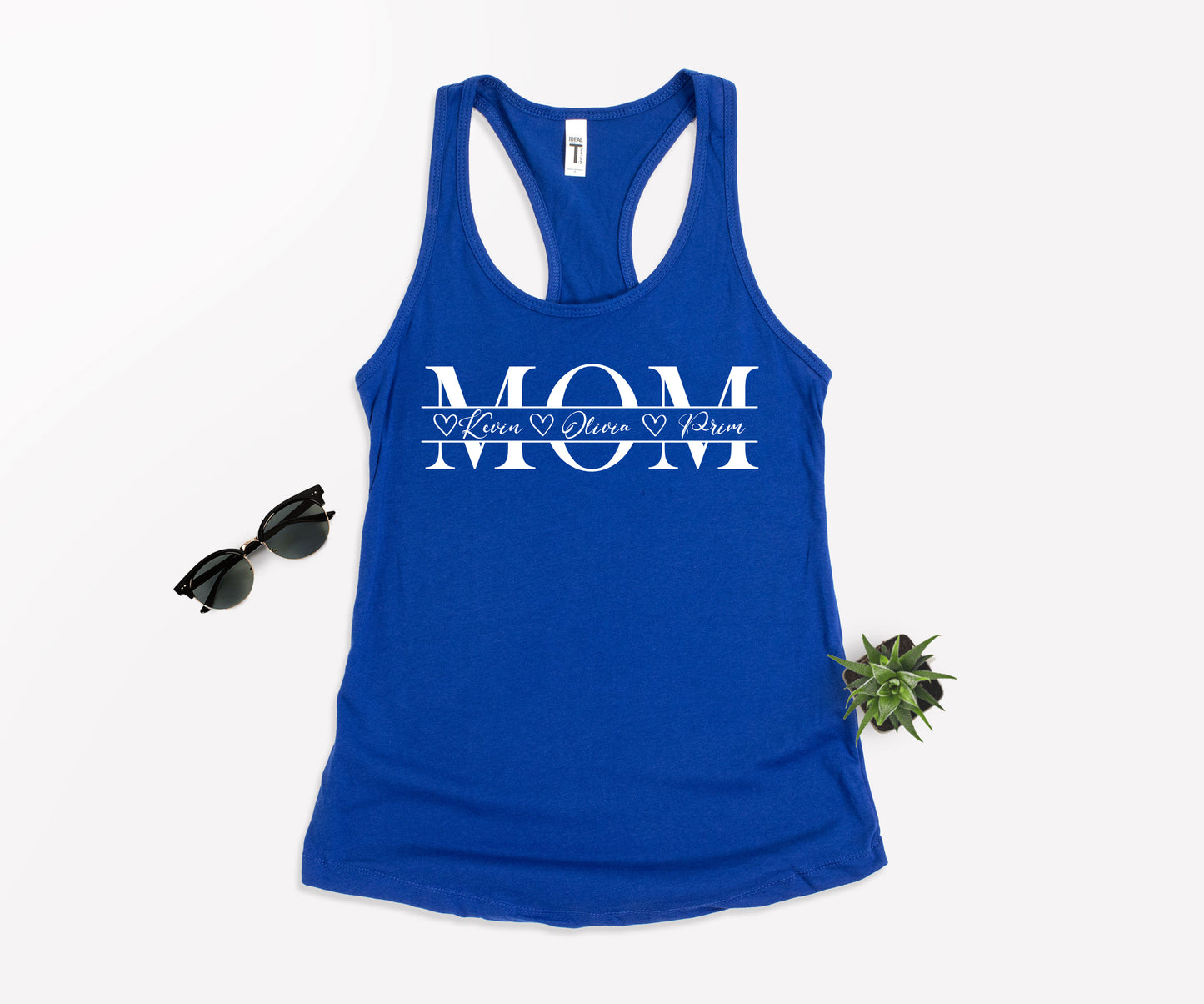 Mama Shirt with Kids Names, Personalized Mom Shirt, Names Mom Shirt-newamarketing