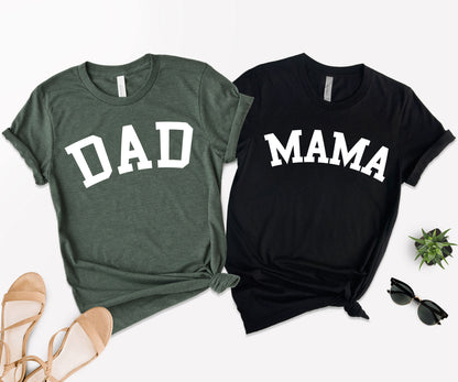 Mom and Dad Shirts, Mom and Dad Matching Shirts, Mom Dad Shirts-newamarketing