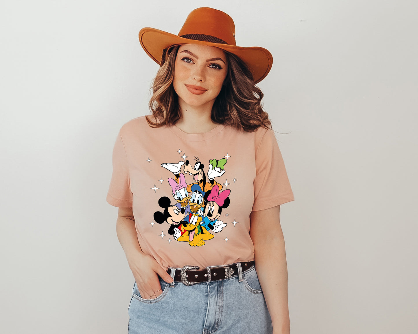 Vintage Mickey Shirt, Disneyland Mickey Shirt, Disney Characters Shirt-newamarketing