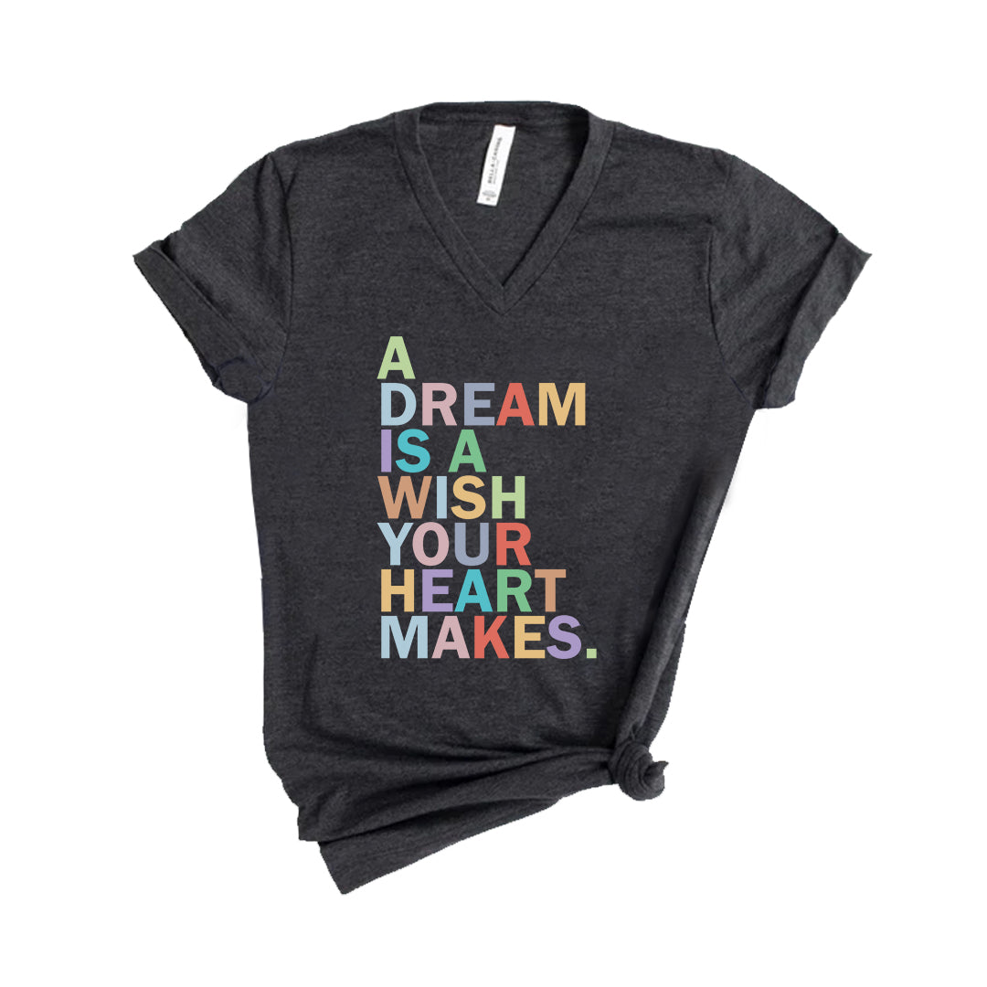 A Dream is A Wish Your Heart Makes Shirt, Make A Wish Shirt, Dream Maker Shirt-newamarketing