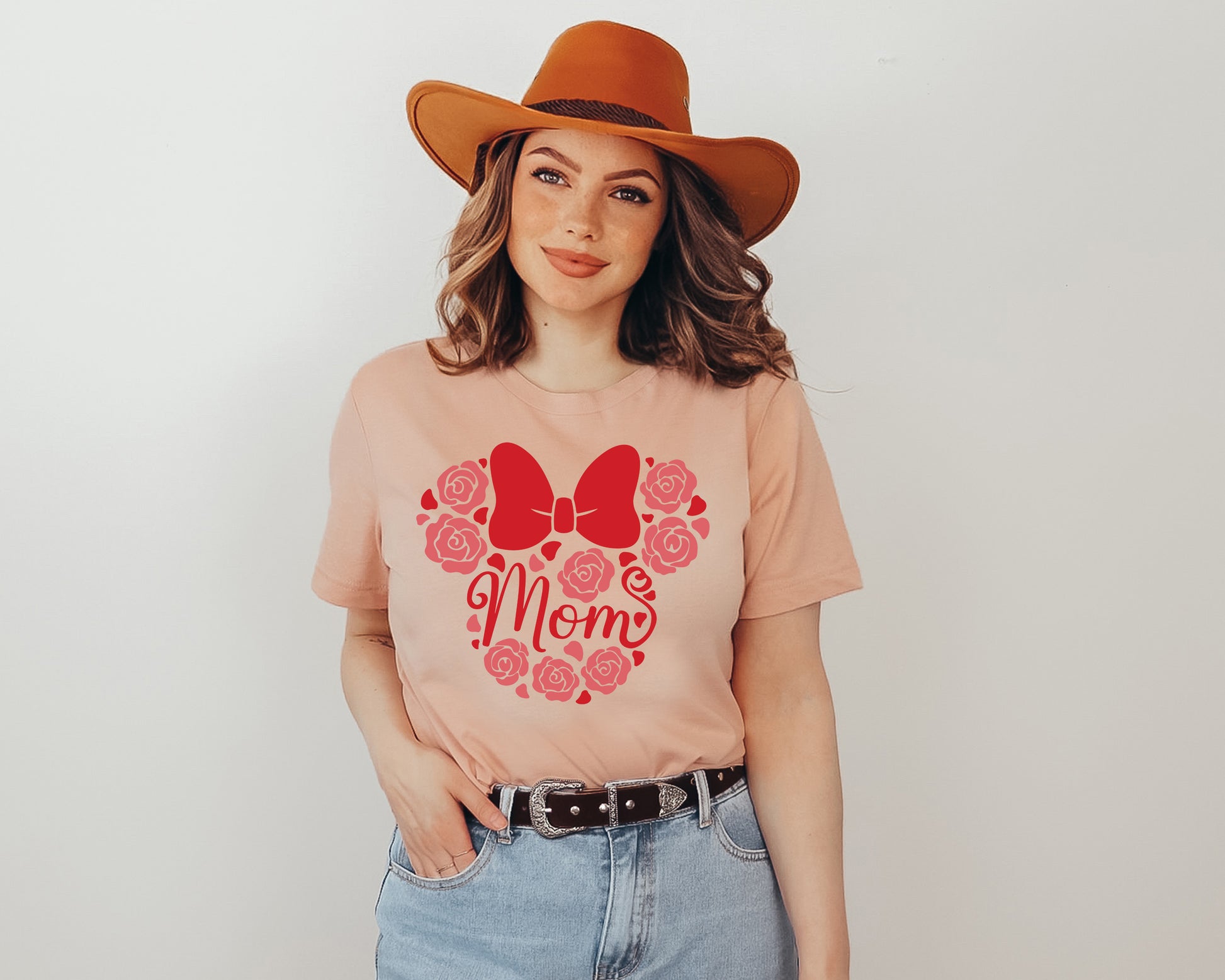 Minnie Mouse Mom Shirt, Minnie Mom Shirt, Red Minnie Mom Shirt-newamarketing