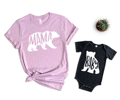 Mama Bear T-Shirts, Little Bear Family, Bear Family Shirts-newamarketing