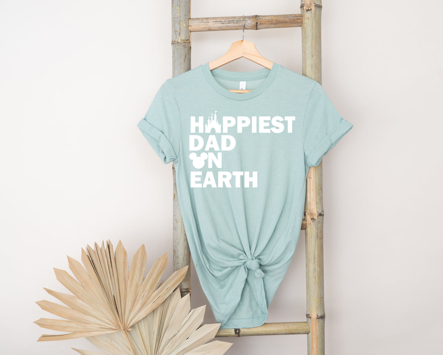 Happiest Dad on Earth Shirt, Disney Dad T-shirt, Disneyland Tee-newamarketing
