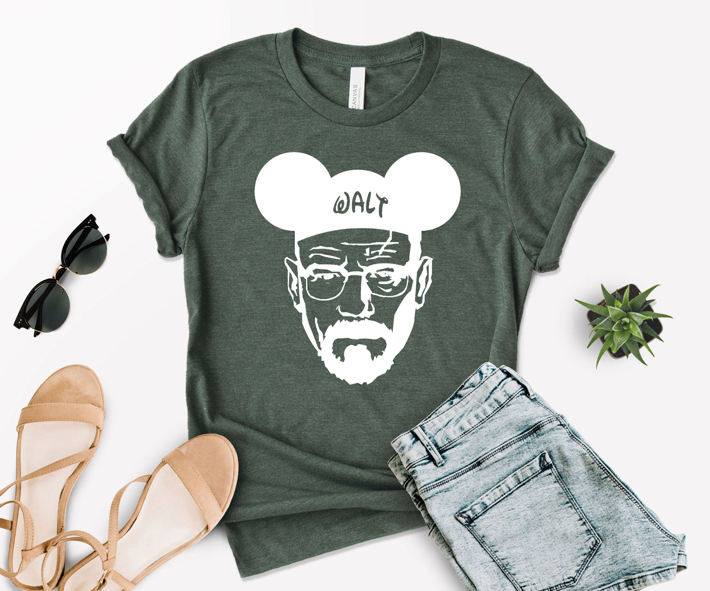 Walter White Disney Shirt, Walter White Shirt, Walt Breaking Bad Disney Shirt-newamarketing