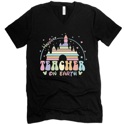 Happiest Place on Earth Shirt, Earth Day Teacher Shirts, Disney Teacher Shirts Media -newamarketing