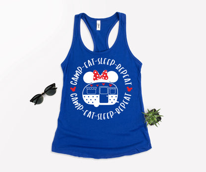 Disney Camping Shirt, Disney Vacation T-Shirts, Family Camp Shirts-newamarketing
