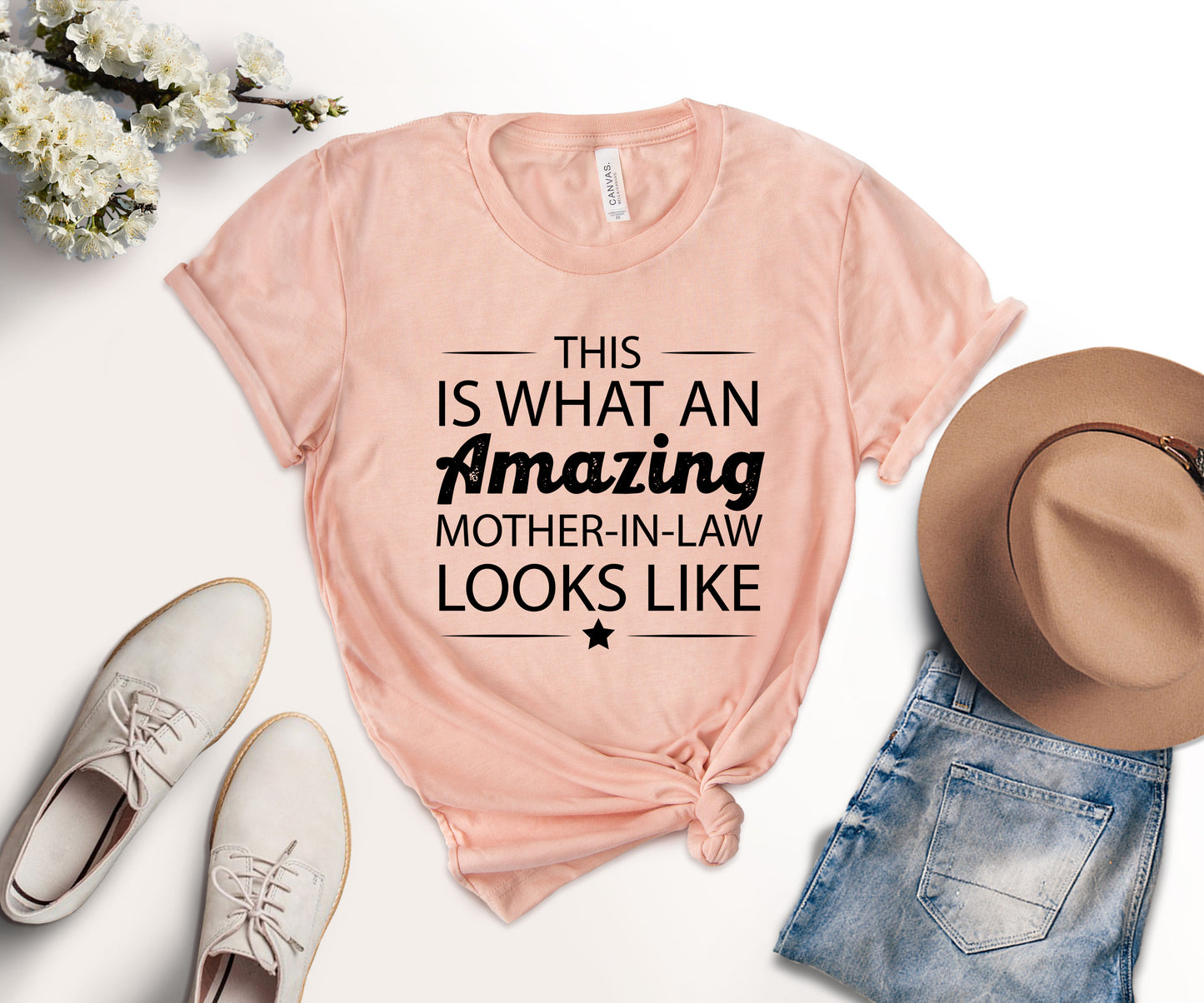 Mother In Law T-Shirt, Best Mother In Law Shirt, Mother's Day Gift Ideas For Mother In Law-newamarketing