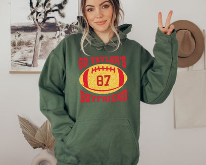 Go Taylors Boyfriend Sweatshirt, Taylor Swift Sweatshirt, Taylor Swift 87 Sweatshirt-newamarketing