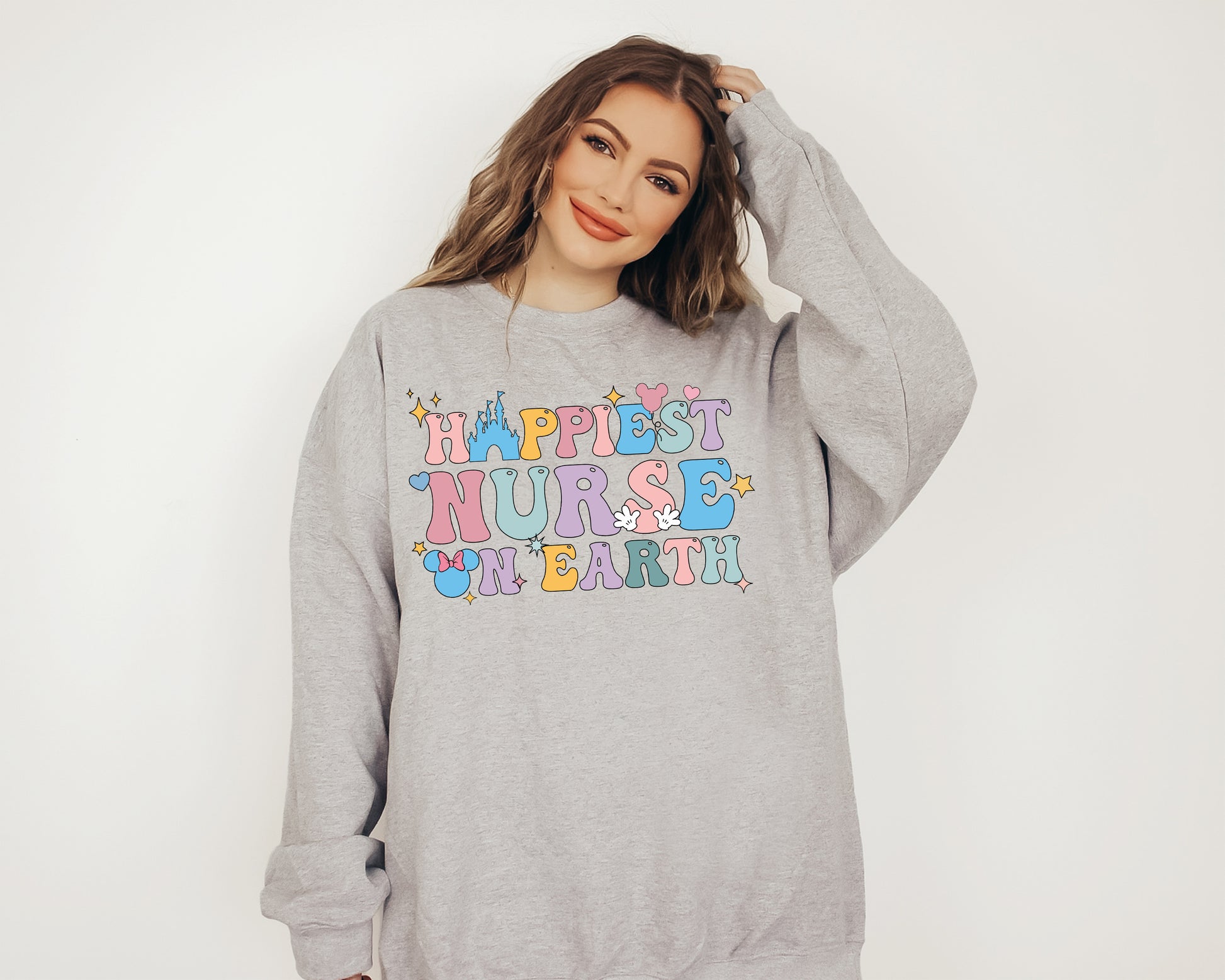 Happiest Place on Earth Sweatshirt, Hoodie for Nurse, Nurse Sweatshirt-newamarketing