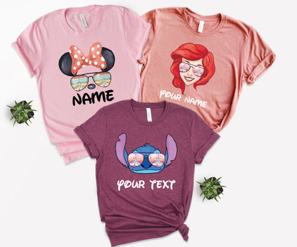 Disney Matching Shirts, Disney Characters Shirts, Family Disney Shirts-newamarketing