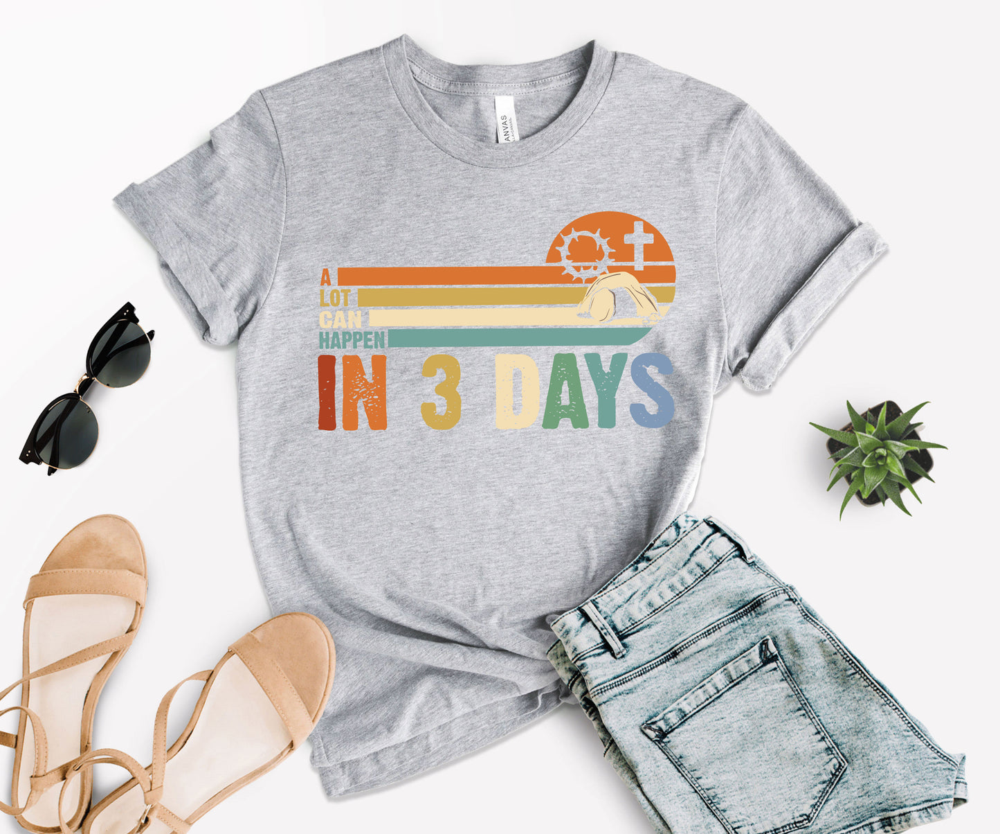 A Lot Can Happen In 3 Days Shirt, Happy Easter Shirt, In 3 Days Shirt-newamarketing