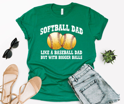 Softball Dad Shirt, Baseball Dad T-Shirt, Dad T-Shirts Funny-newamarketing