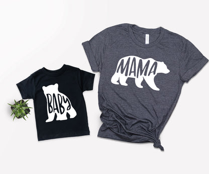 Mama Bear T-Shirts, Little Bear Family, Bear Family Shirts-newamarketing