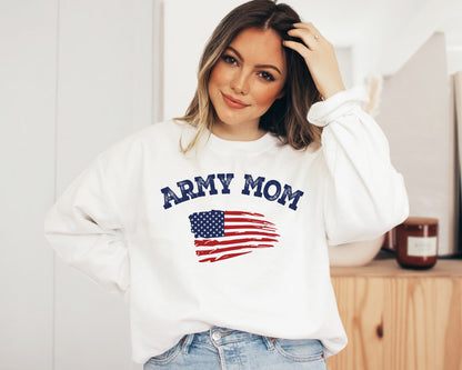 Army Mom Sweatshirt, Army Mom Hoodie, Proud Army Mom Sweatshirt-newamarketing