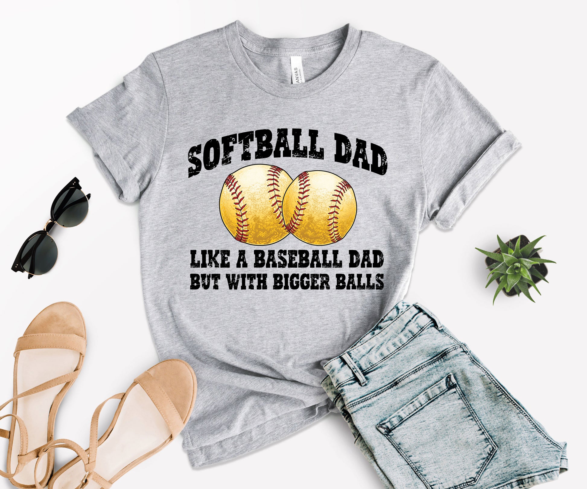 Softball Dad Shirt, Baseball Dad T-Shirt, Dad T-Shirts Funny-newamarketing