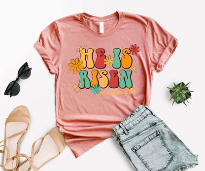 He Is Risen Easter Shirt, Easter Shirt, Jesus Shirt, Easter Gift-newamarketing