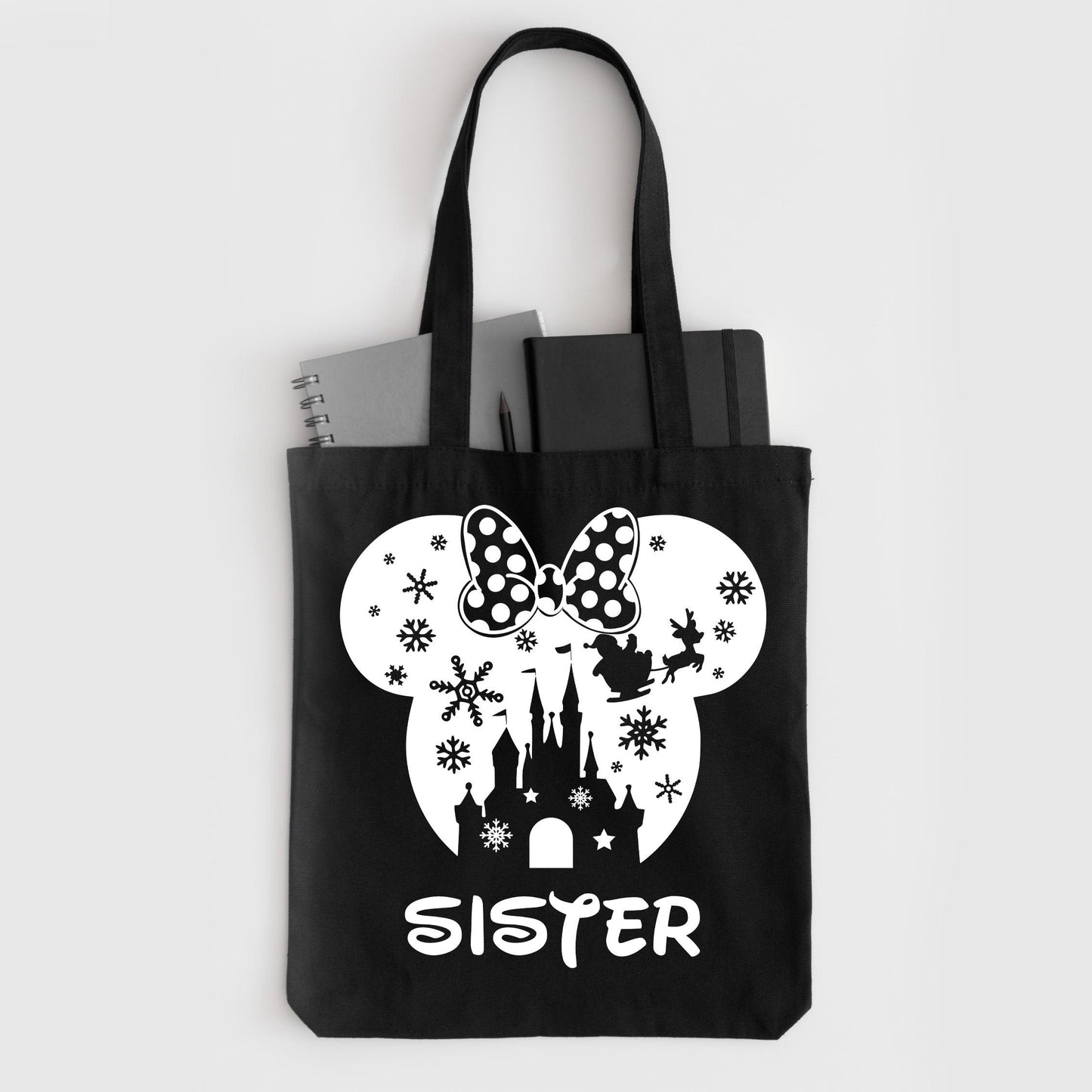 Disney Vacation Tote Bag, Mickey Minnie Tote Bag - newamarketing