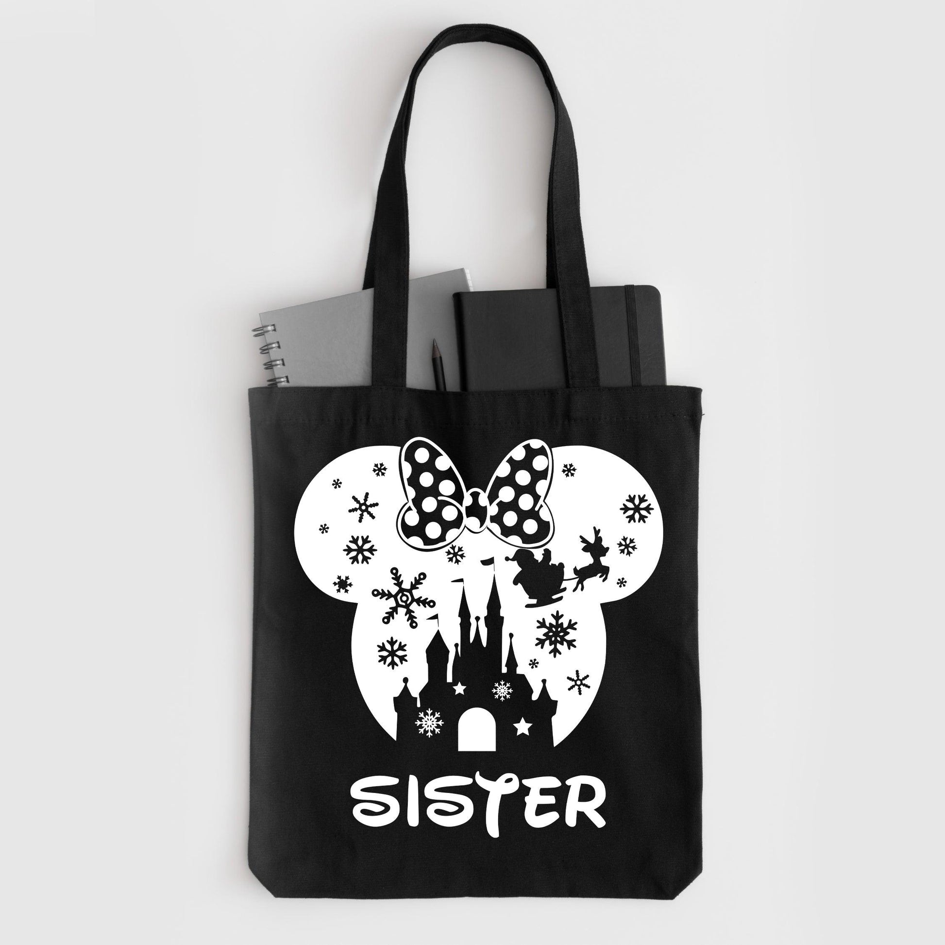 Disney Vacation Tote Bag, Mickey Minnie Tote Bag - newamarketing