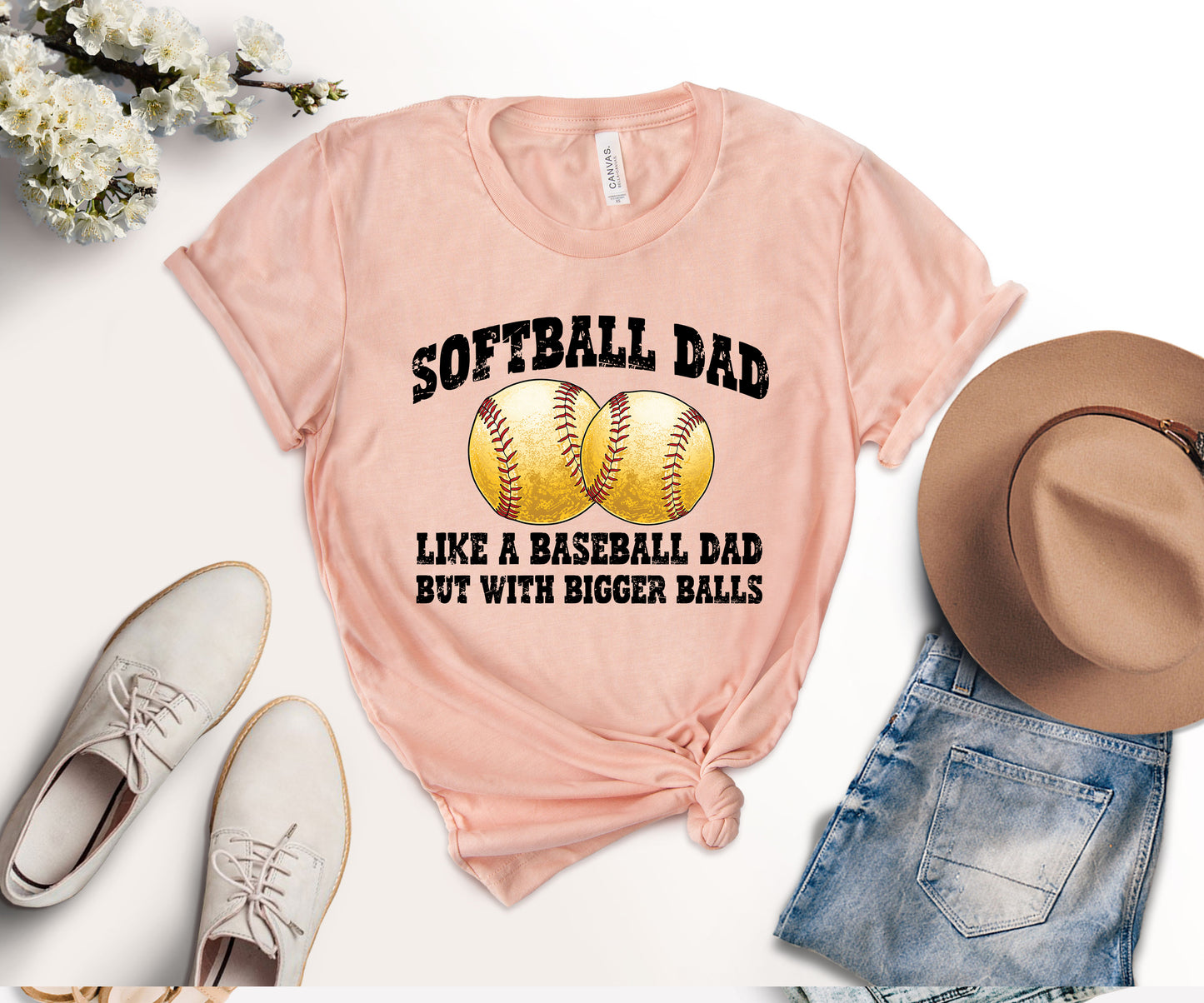 Softball Dad Shirt, Baseball Dad T-Shirt, Dad T-Shirts Funny-newamarketing