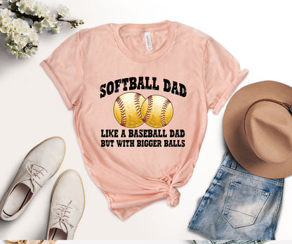 Softball Dad Shirt, Baseball Dad T-Shirt, Dad T-Shirts Funny-newamarketing