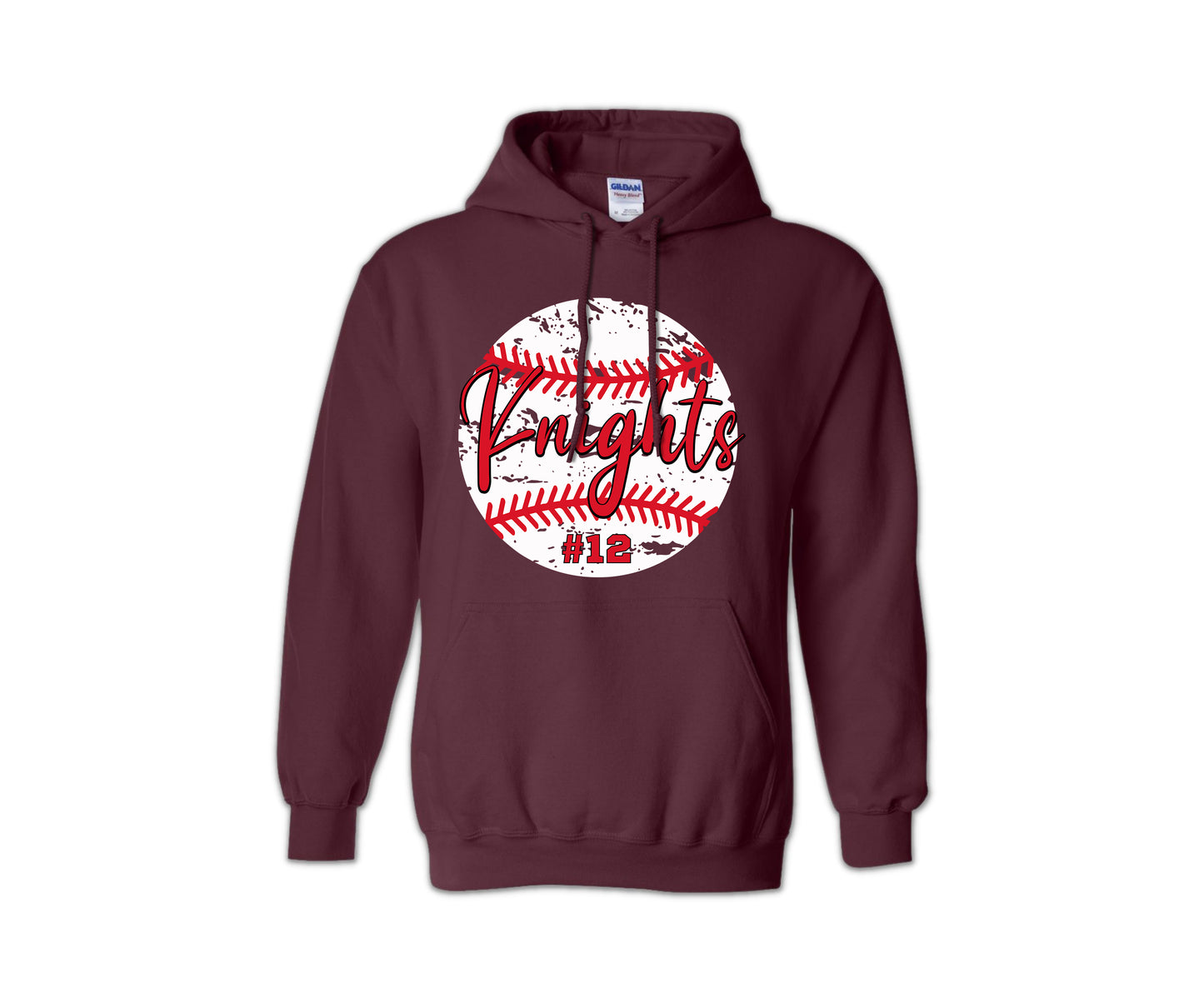 Custom Softball Hoodie, Personalized Baseball Sweatshirt, Vintage Baseball Sweaters-newamarketing