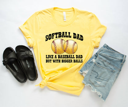 Softball Dad Shirt, Baseball Dad T-Shirt, Dad T-Shirts Funny-newamarketing