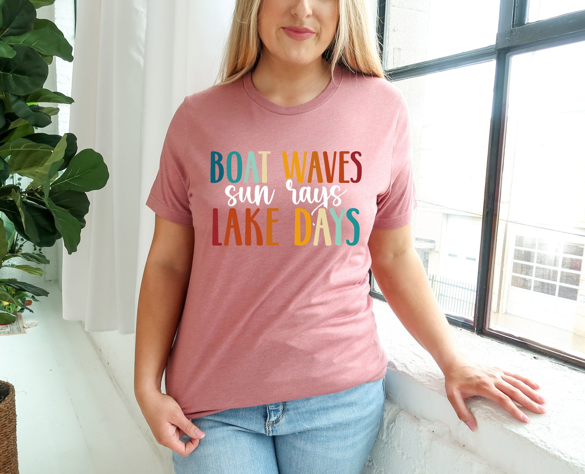 Boat Waves Sun Rays Lake Days Shirt, Lake Shirt, Boat Waves Shirt-newamarketing