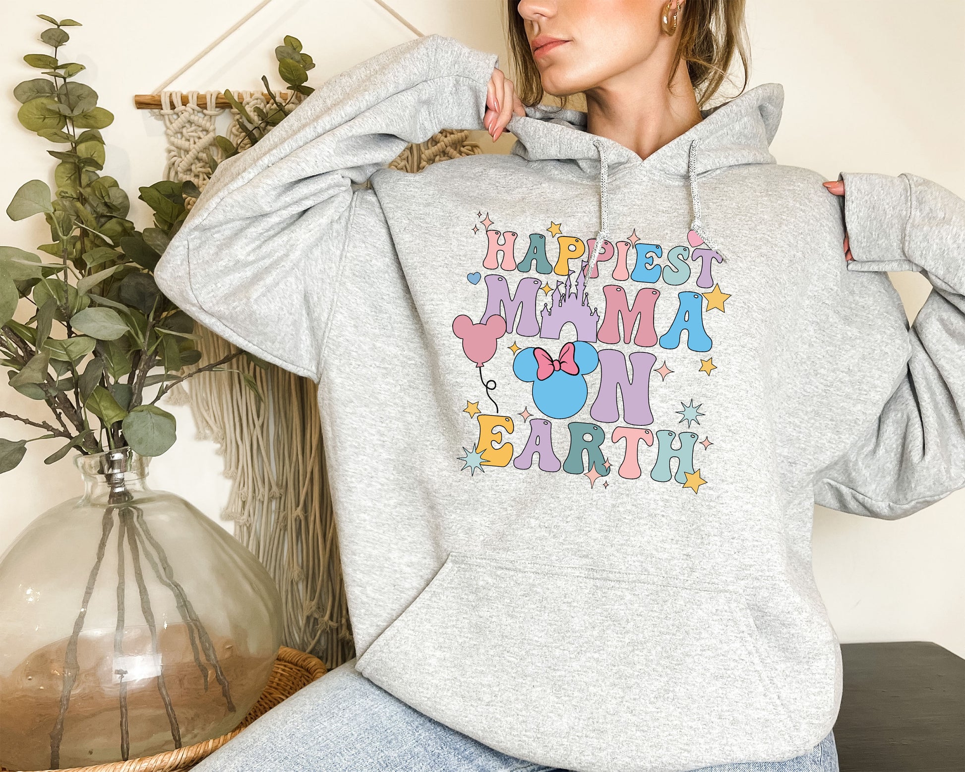 Happiest Mama on Earth, Womens Disney Sweater, Happiest Mom Hoodie-newamarketing