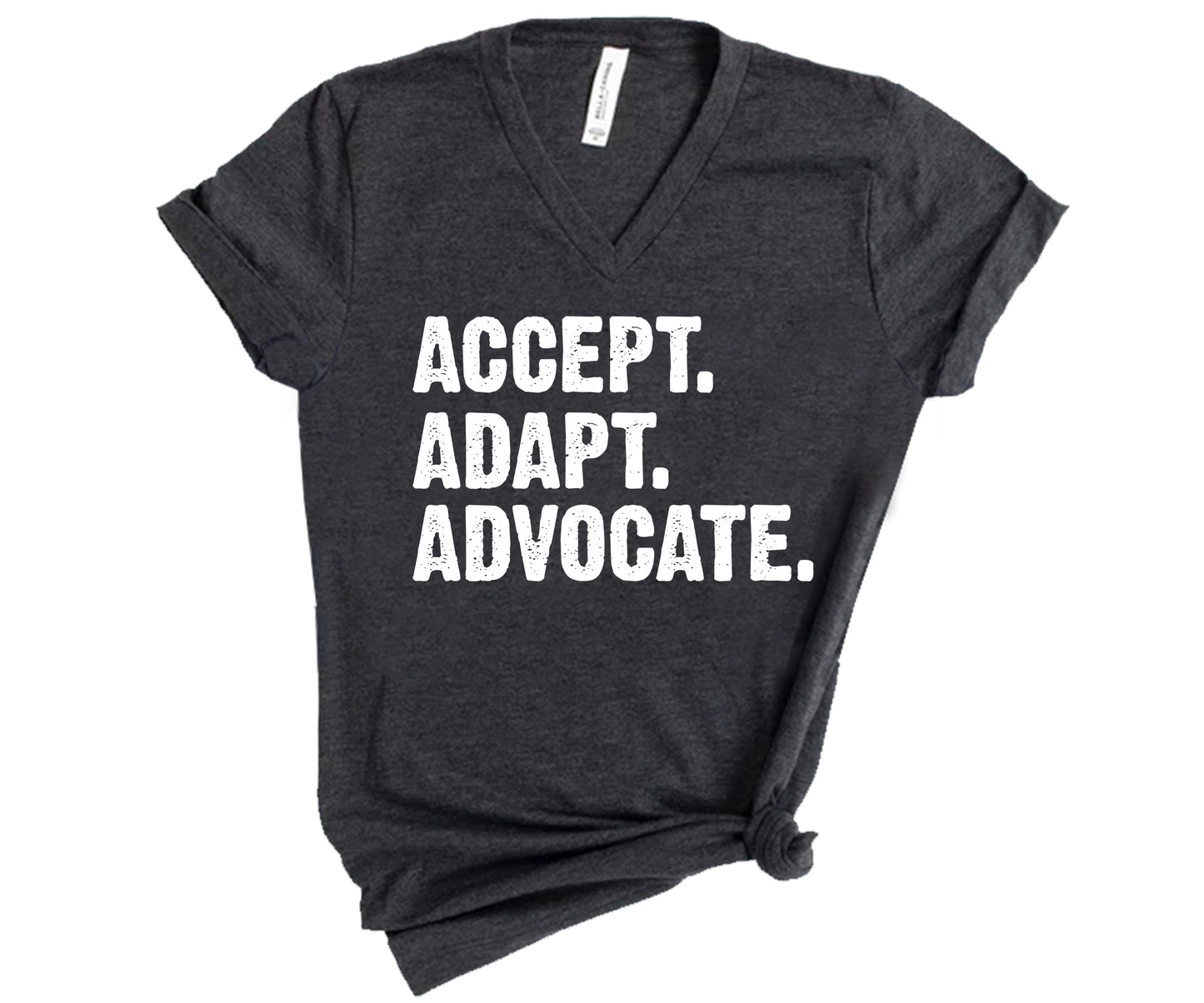 Accept Adapt Advocate, Autism Awareness T-Shirt, Autism Mom Shirt-newamarketing