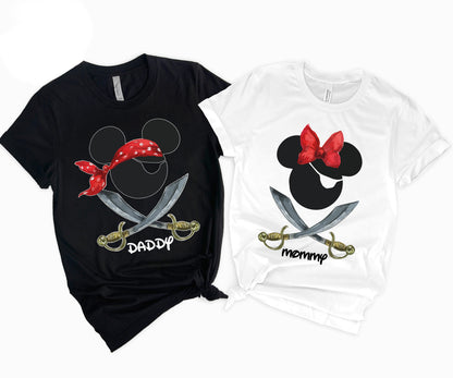 Disney Pirates Shirts, Personalized Family Disney Shirts, Disney Matching Shirts for Family-newamarketing
