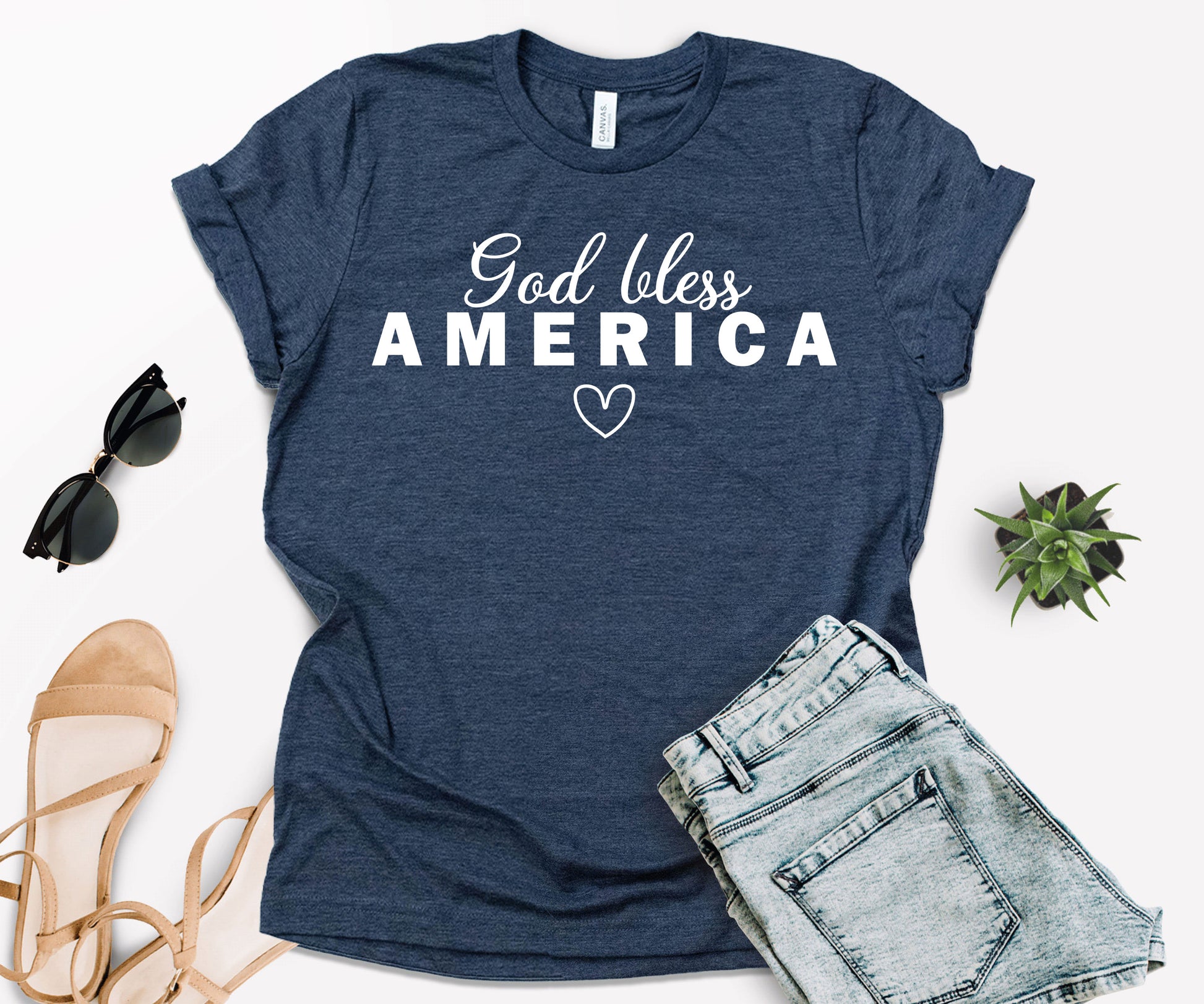 God Bless America Shirt, America Shirt, Independence Day Shirts-newamarketing