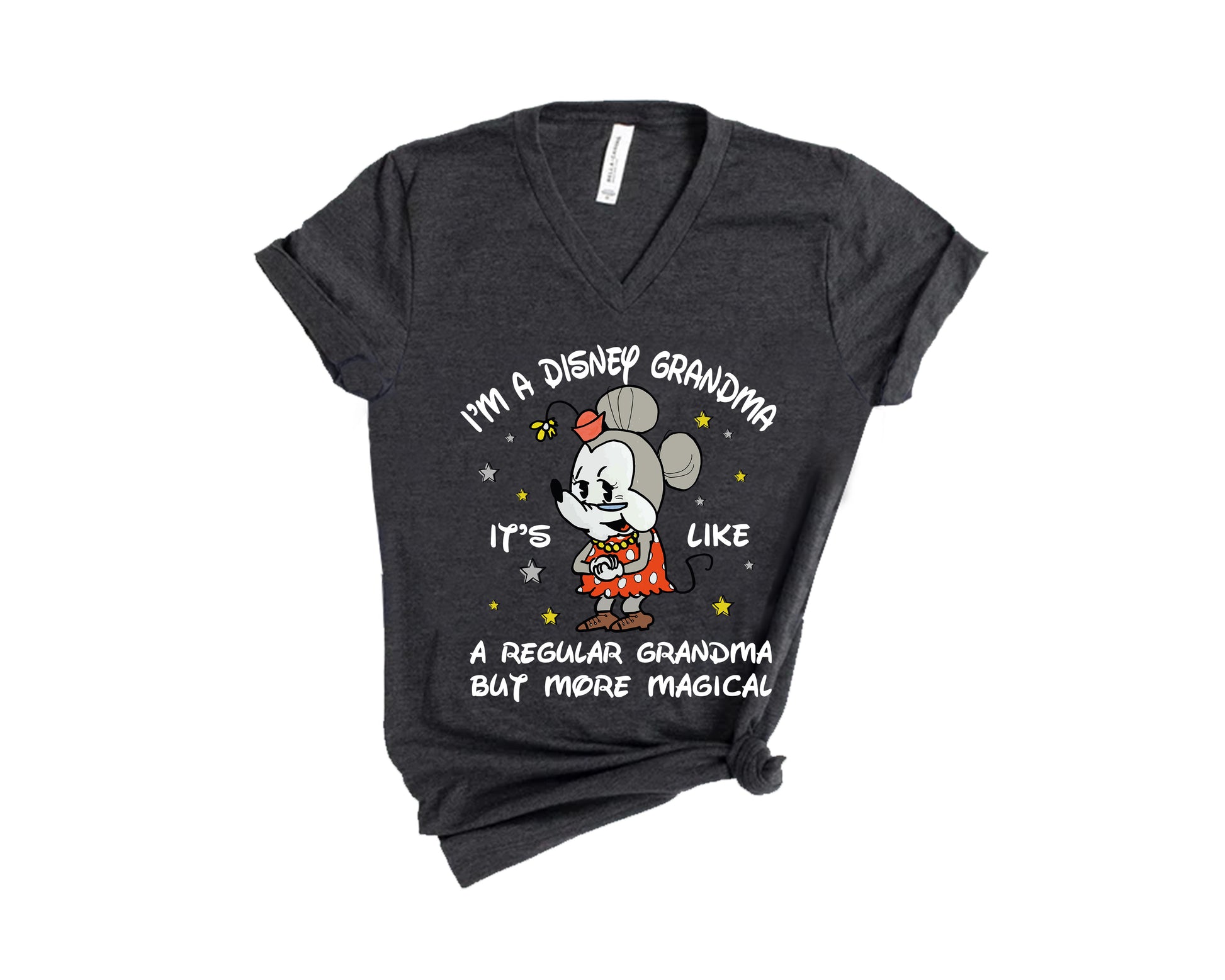 Disney Grandma Shirt, Grandma Minnie Mouse Shirt, Grandma T-shirts-newamarketing