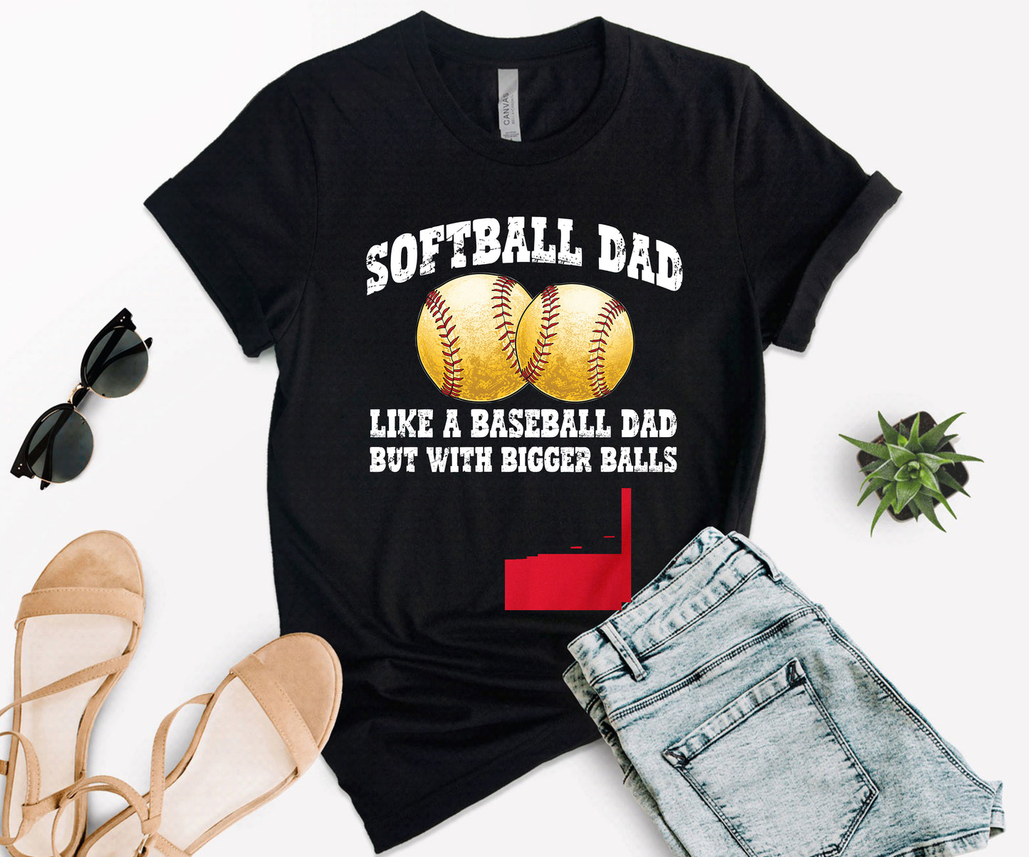 Softball Dad Shirt, Baseball Dad T-Shirt, Dad T-Shirts Funny-newamarketing