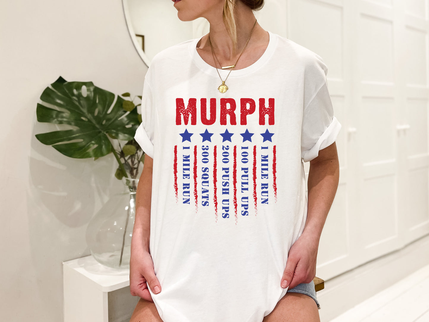 Murph Challenge Shirt, Memorial Day Shirt, American Patriot Shirt-newamarketing