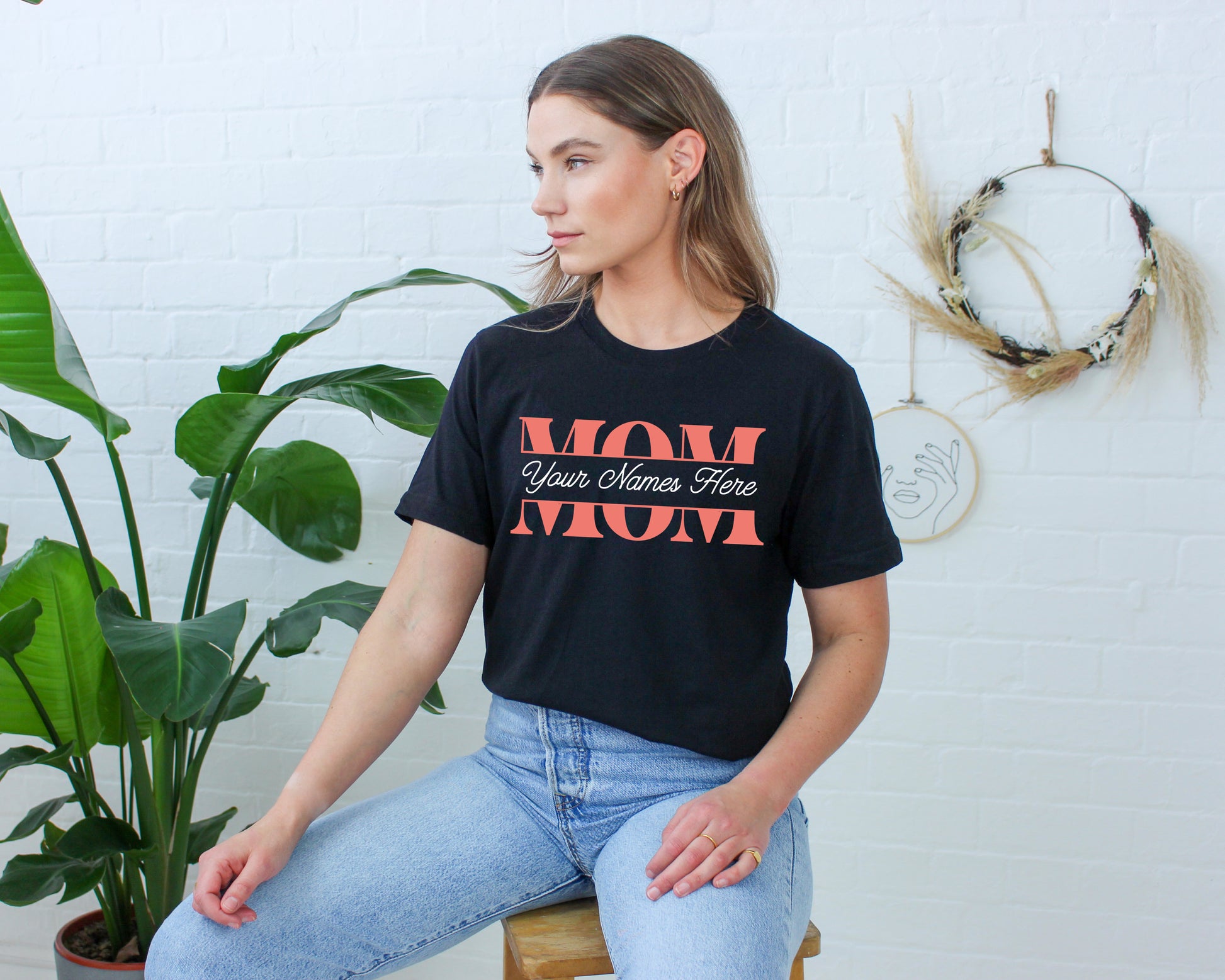 Custom Mom Shirts, Personalized Mothers Day Shirts, Mothers Day Shirt-newamarketing