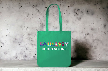 Equality Hurts No One, Lgbt Bags, Lgbt Tote Bag, Rainbow Bag-newamarketing