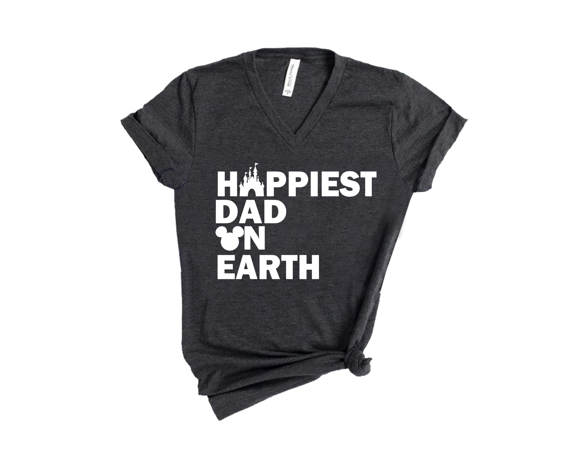 Happiest Dad on Earth Shirt, Disney Dad T-shirt, Disneyland Tee-newamarketing