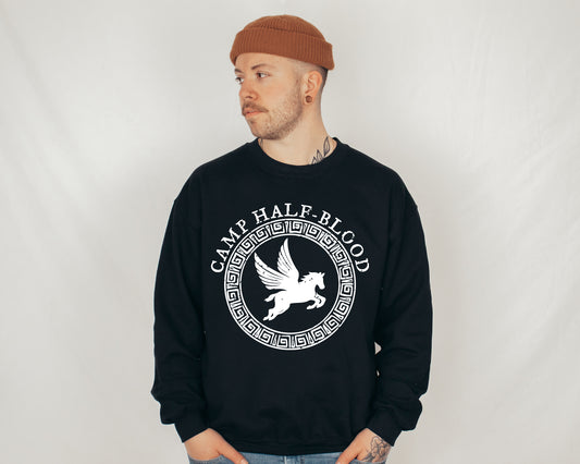 Camp Half Blood Sweatshirt, Camping Sweatshirt, Percy Jackson Hoodies-newamarketing