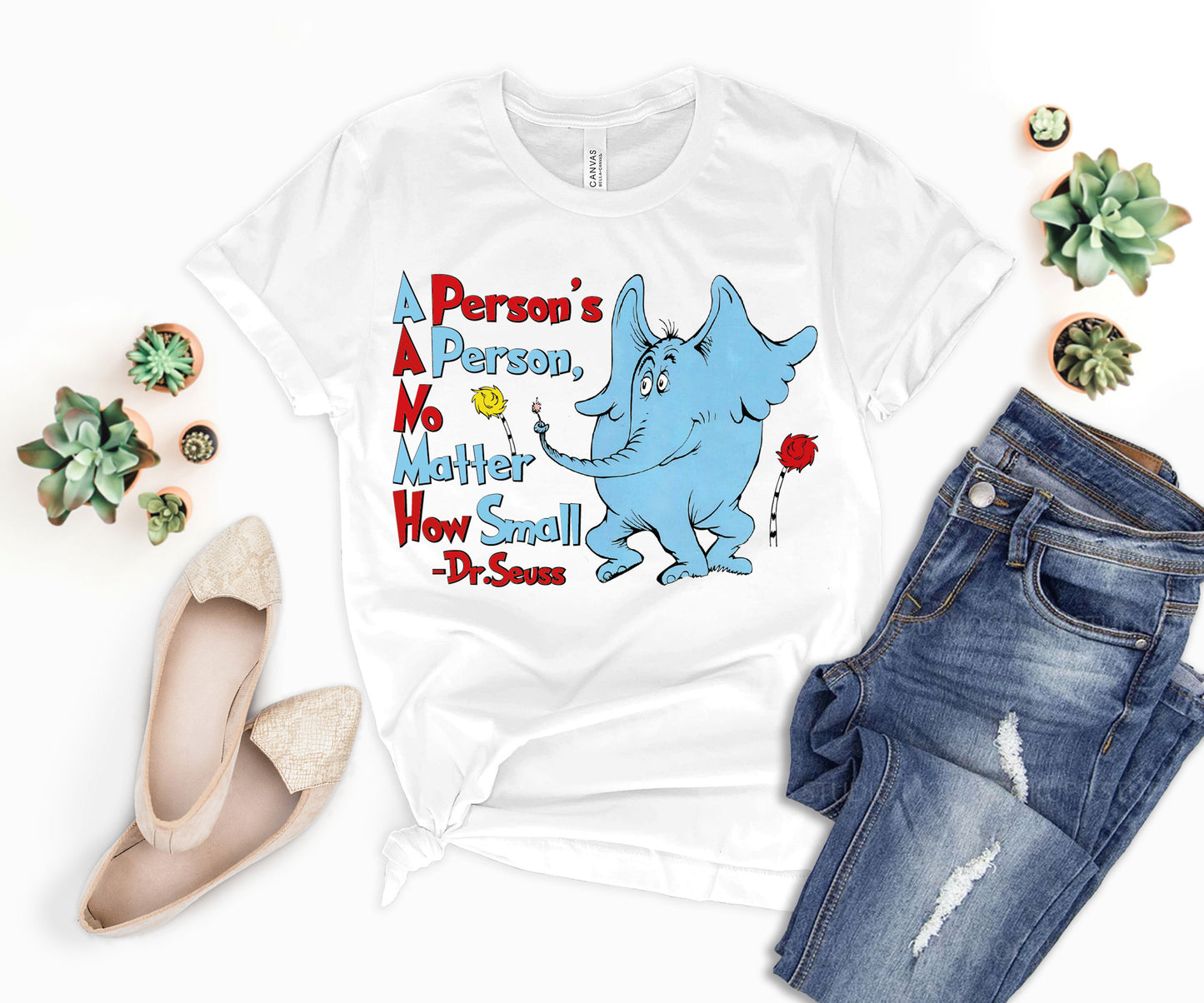 A Person's A Person No Matter How Small Shirt, Life Quotes from Dr Seuss, Dr Seuss Elephant Shirt-newamarketing