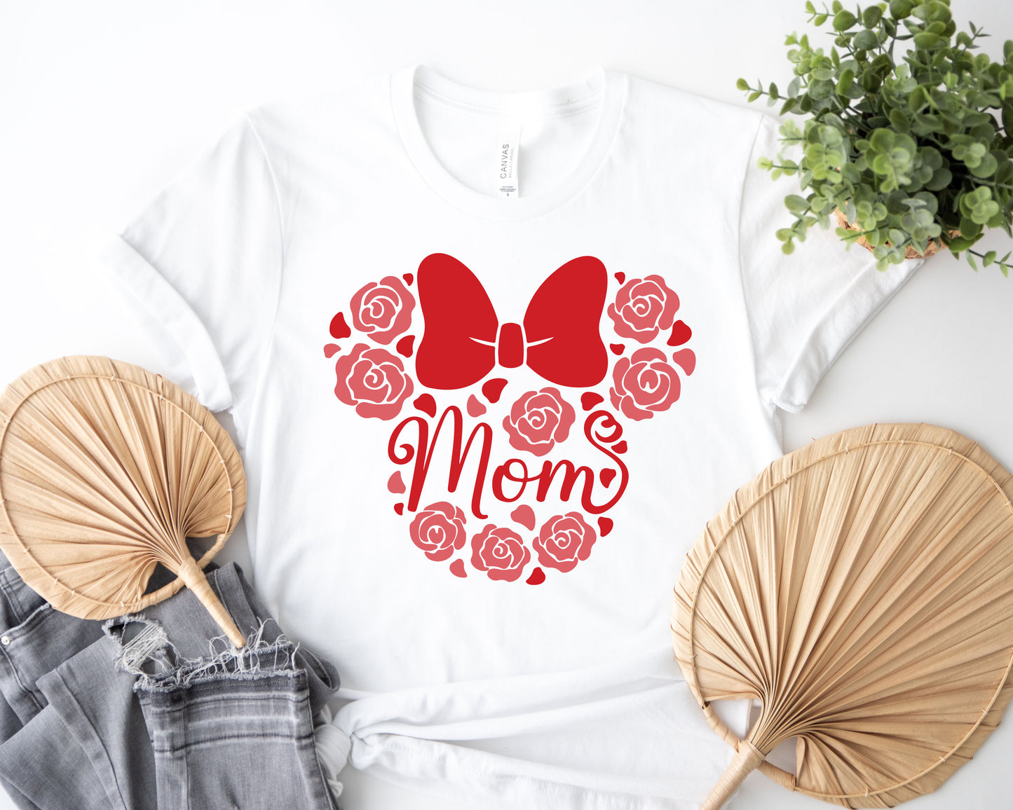 Minnie Mouse Mom Shirt, Minnie Mom Shirt, Red Minnie Mom Shirt-newamarketing