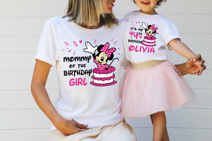 Disney Birthday Shirt, Family Disney Birthday Shirt, Minnie Birthday Shirt-newamarketing