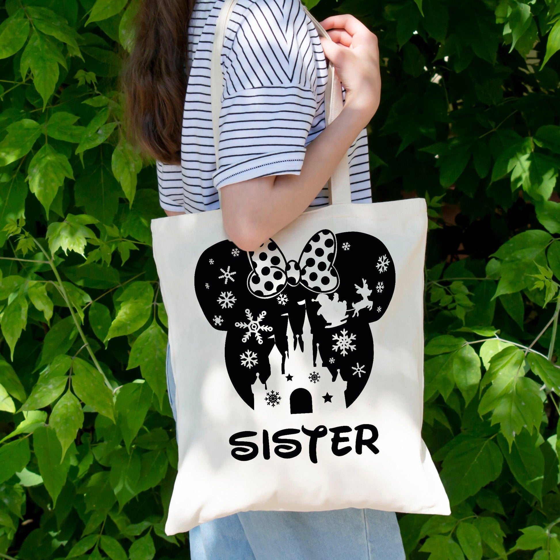 Disney Vacation Tote Bag, Mickey Minnie Tote Bag - newamarketing