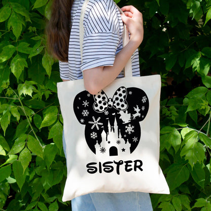Disney Vacation Tote Bag, Mickey Minnie Tote Bag - newamarketing