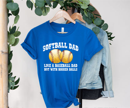 Softball Dad Shirt, Baseball Dad T-Shirt, Dad T-Shirts Funny-newamarketing