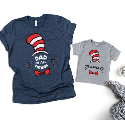 Mom Of All Things Shirt, Father Of All Things Shirt, Custom Matching Family Shirts-newamarketing