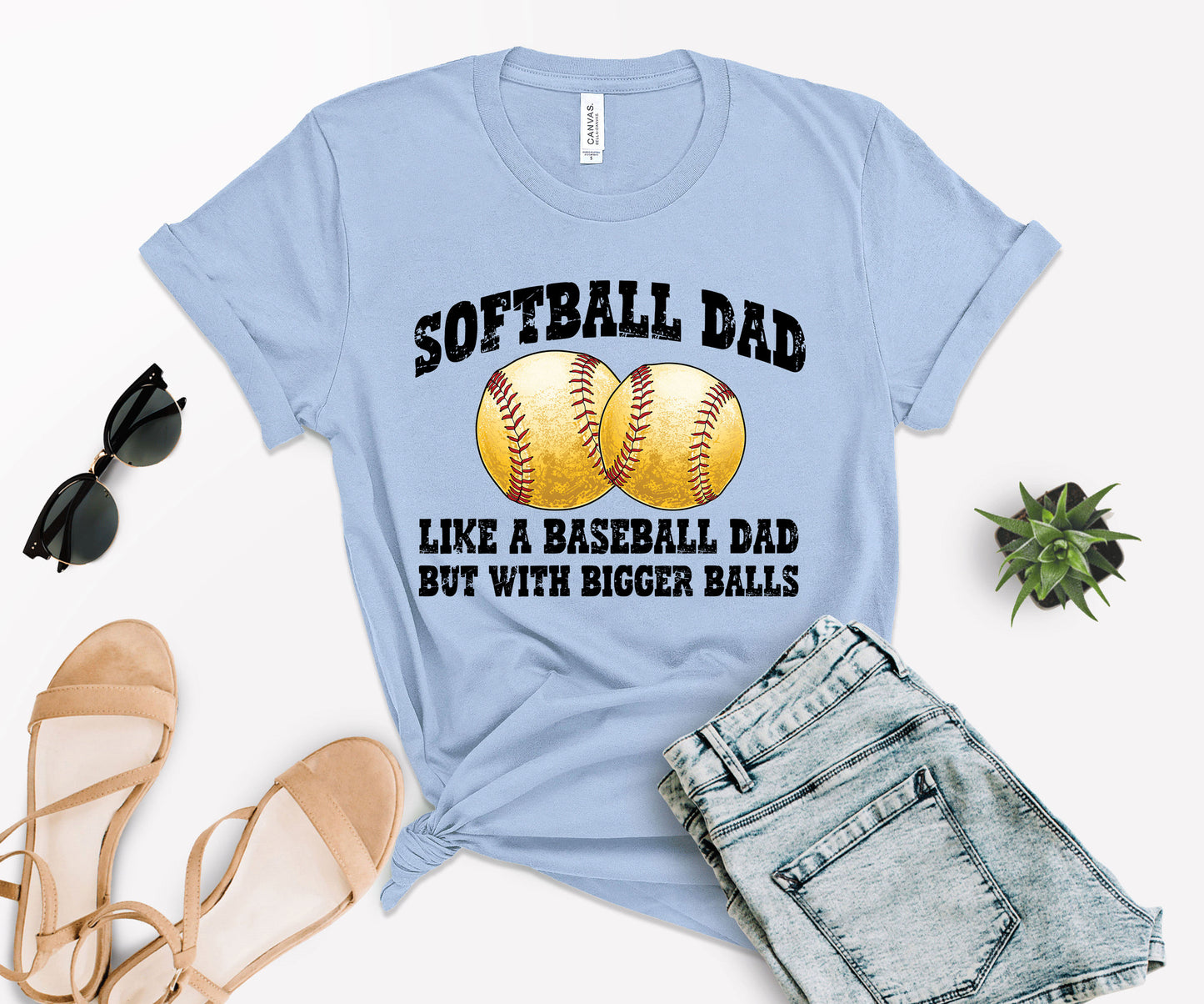 Softball Dad Shirt, Baseball Dad T-Shirt, Dad T-Shirts Funny-newamarketing