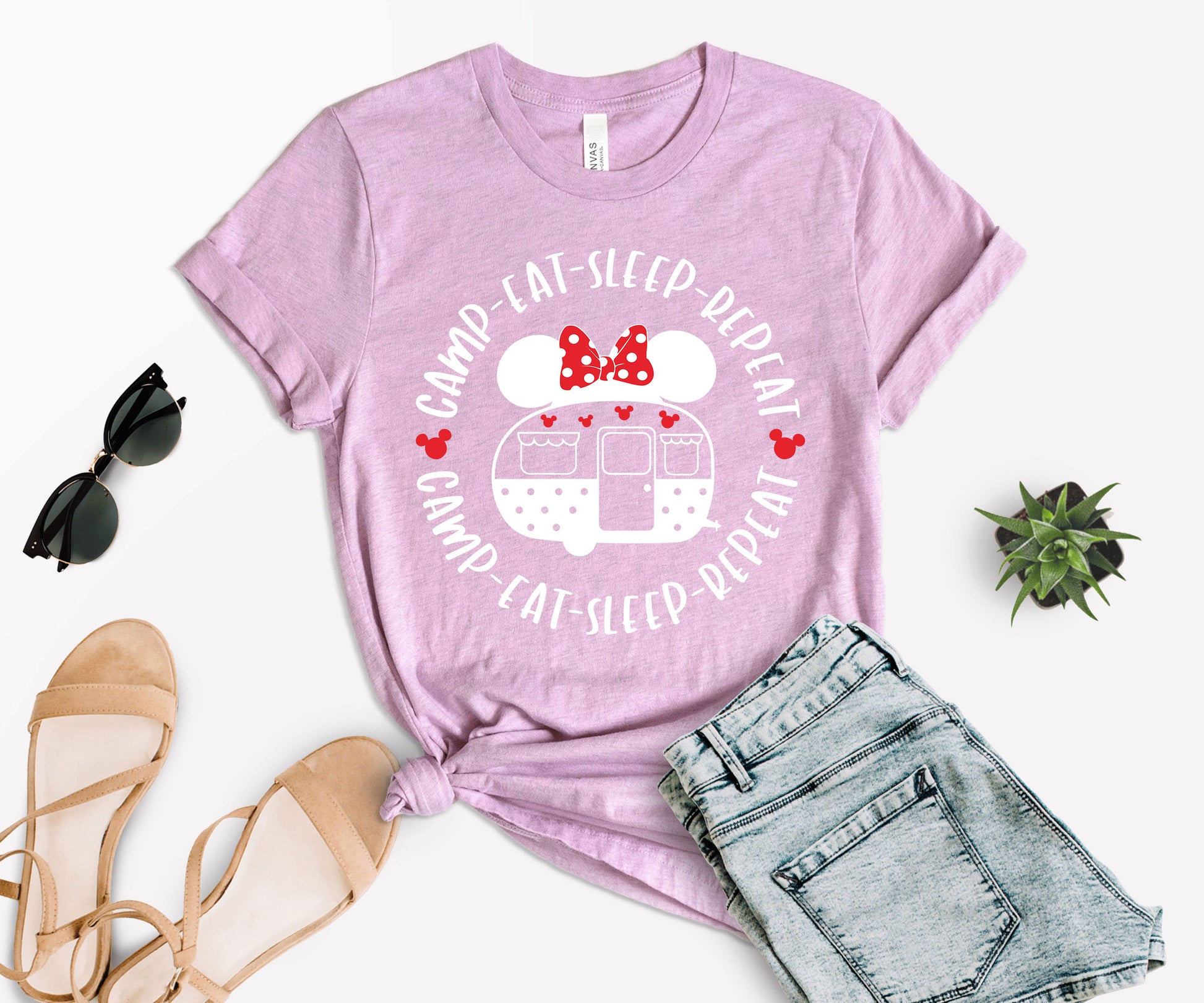 Disney Camping Shirt, Disney Vacation T-Shirts, Family Camp Shirts-newamarketing