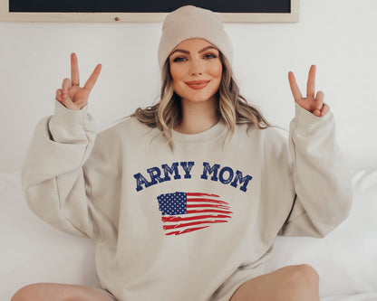 Army Mom Sweatshirt, Army Mom Hoodie, Proud Army Mom Sweatshirt-newamarketing