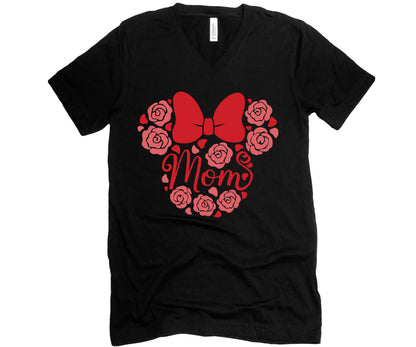 Disney Mom Shirts, Cute Mom T-shirts, Minnie Mom Shirt-newamarketing